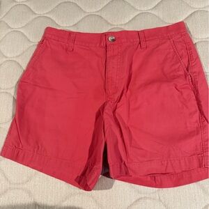 Columbia Men's Red Flat Front Shorts